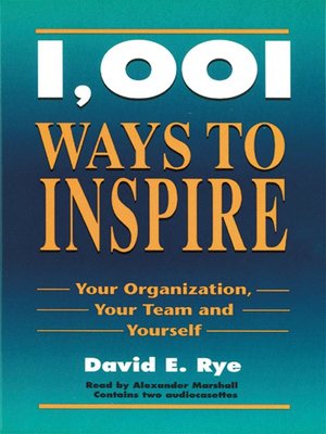 cover image of 1001 Ways to Inspire